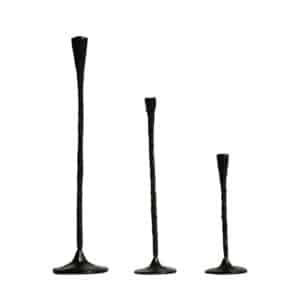 wrought iron candlestick