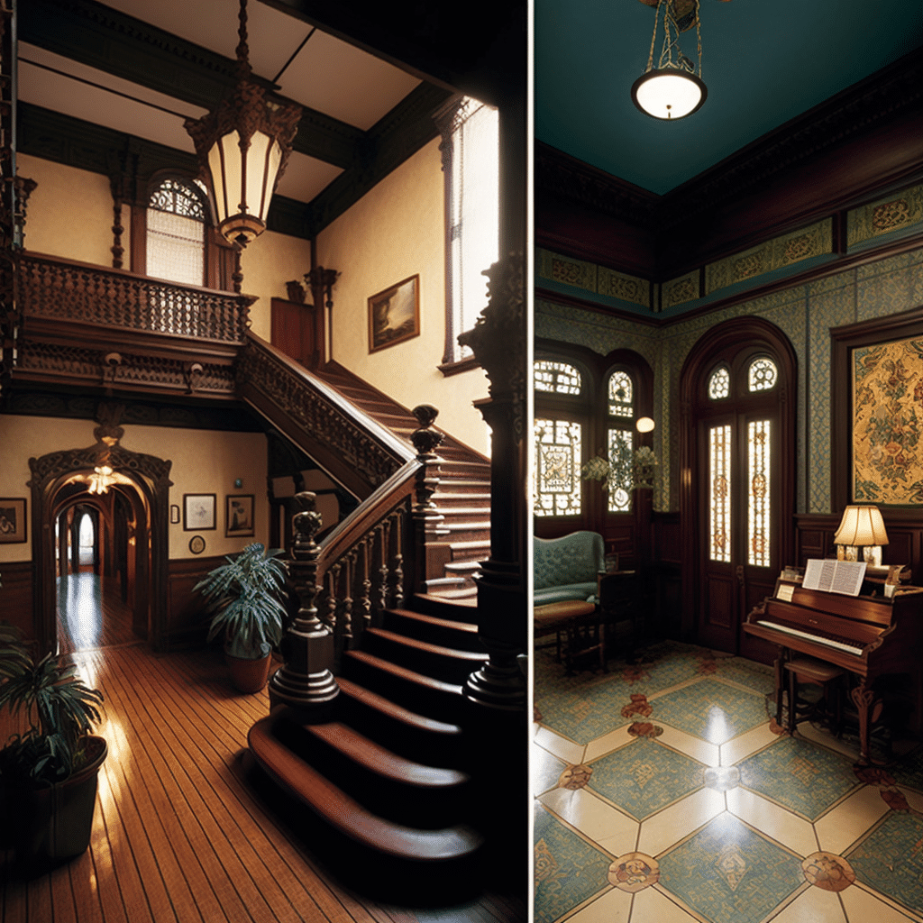 Dutch Colonial, Wells Halliday mansion, west adams, rendering